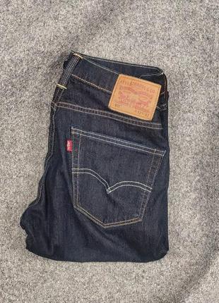Бездоганні завужені чоловічі темно сині джинси levis 511 оригінал преміум