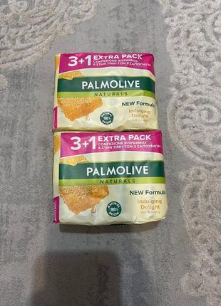 Мило тверде мед palmolive