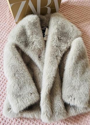 Шуба zara оригінал 🔥