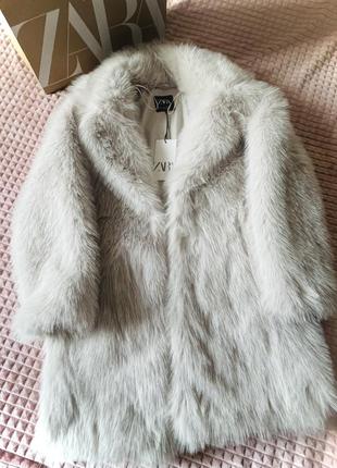 Шуба zara шик😍