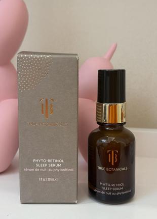 True botanicals phyto retinol vitamin a sleep serum ночная сыворотка с растительным ретинолом