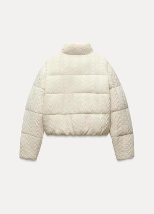 Куртка, пуховик, анорак zara в стиле loro piana5 фото
