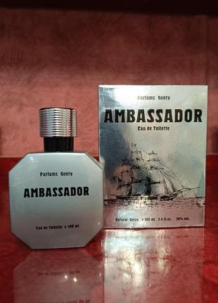 Ambassador parfums genty — это аромат для мужчин, туалетная вода