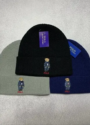 Шапка polo ralph lauren bear