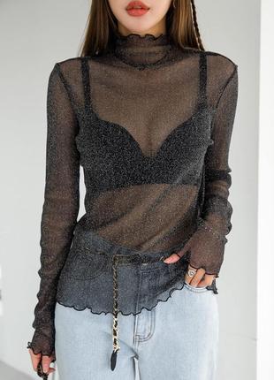 Блуза прозора zara