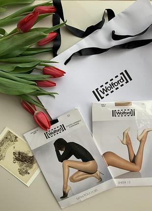 Wolford люксовые колготки размер м