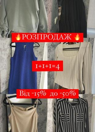 Розпродаж товару з максимальними знижками