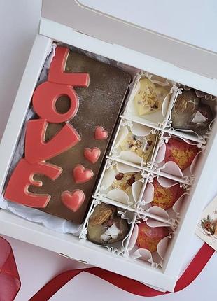 Шоколадный набор подарка ко дню Валентин валентина