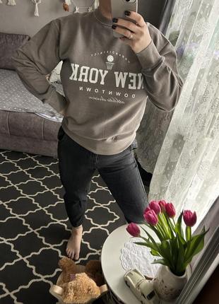 Свитшот с вареным эффектом размер s