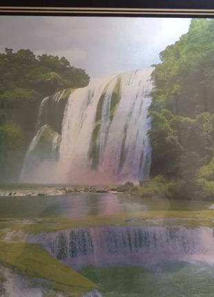Картина водопад