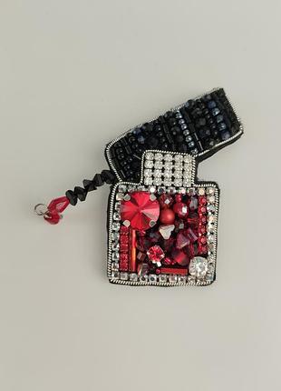 Брошь ручной работы лак