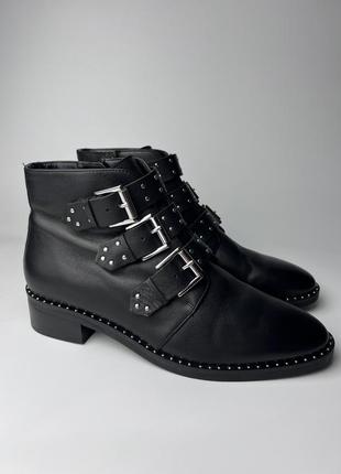 Кожаные ботинки asos англия