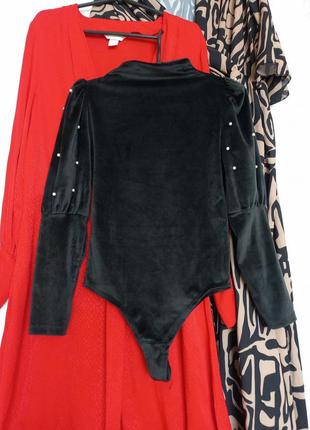 Водолазка боді бархат