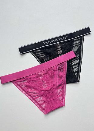 Трусики набор victoria ́s secret трусы виктория сикрет