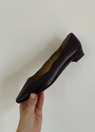 Шкіряні балетки zign