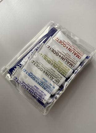 Дорожній набір мініатюр malin + goetz best sellers travel kit1 фото