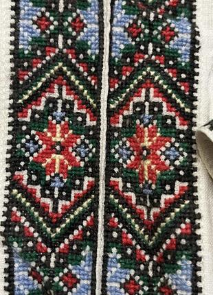 Мужская рубашка вышитая коленкор полтавщина