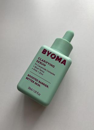 Сироватка для проблемної шкіри byoma clarifying serum