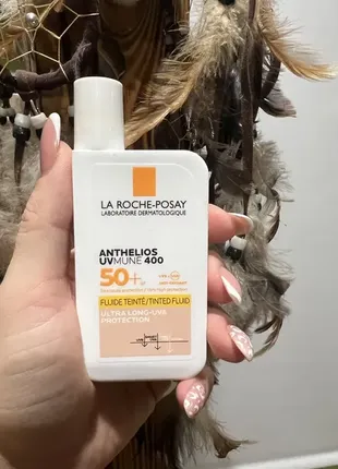 Тональный крем la roche-posay anthelios uvmune 400 spf 50+