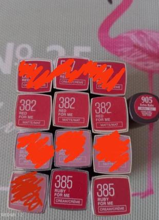 Помади для губ maybelline new york.