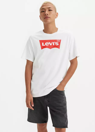Оверсайз футболка levis розмір l, футболка levis чоловіча, оригінальна футболка