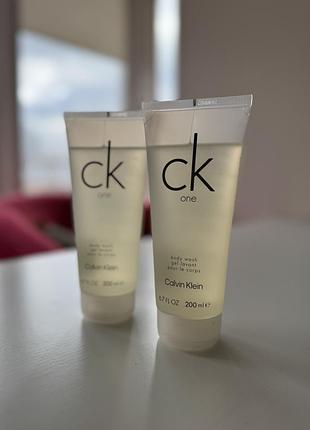 Calvin klein one body wash 200 ml гель для душу