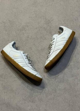Кроссовки adidas gazelle indoor white 44 5 spezial samba белые адидас