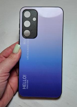 Чехол для samsung a55 закаленное стекло