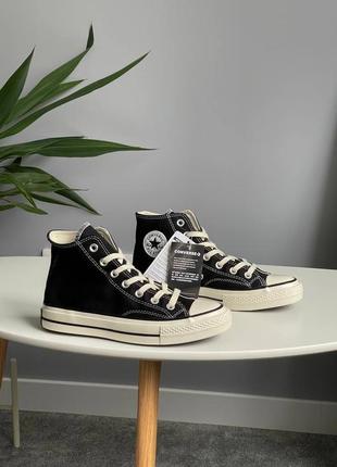 Кеди Converse Wmns Chuck Taylor All Star Brookline Mid 'Black White'