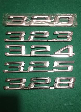 Напис  модель бмв   /  bmw  320 , 323 , 324 , 325 , 328