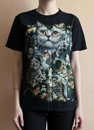 Футболка с котиками
