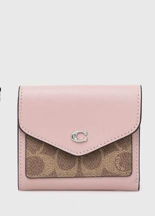 Шкіряний гаманець coach