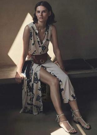 Massimo dutti  макси-платье