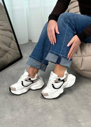 Класні натуральні кросівки 🌿 23560