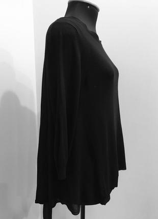 Чёрный свитер с открытой спиной zara7 фото