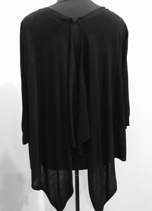 Чорний светр з відкритою спиною zara5 фото