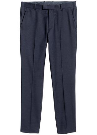 Костюмные брюки h&m, slim fit!