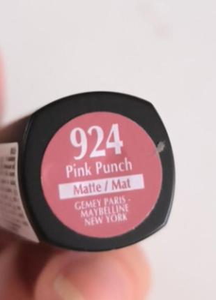 Набор помада maybelline pink punch + олівець для губ еveline