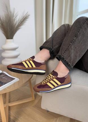 adidas Trenere Barn Lite Racer 3.0 El brown ellow