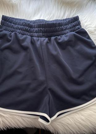Шорты спортивные синие h&m