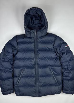 Чоловіча пухова зимова куртка парка пуховик  tommy hilfiger оригінал calvin klein the north FM0FM04086 mammut columbia