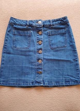 Юбка джинсовая