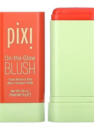 Румяна в стике pixi on-the-go blush tinted moisture stick fleur