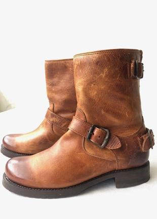 Кожаные сапоги в байкерском стиле frye (сша/мексика)