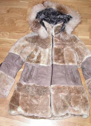 Дуже тепла дублянка на дівчинку зріст 116-122.