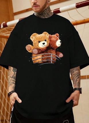 Футболка  принтом