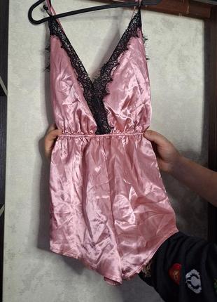 Комбез атласный