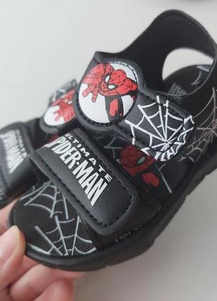 Босоніжки для хлопчика spider man