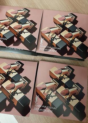 Палетка пробників помад ysl