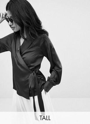 🥰 атласная блуза missguided 16
